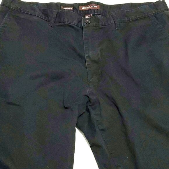 Michael Kors Black Classic Fit Tailored Career Essential Pants - Picture 3 of 15